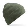 Winter hat - MOD. B52N:Olive Green, 100% cotton, One Size